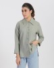 LOIS BLOUSE IN LIGHT SAGE